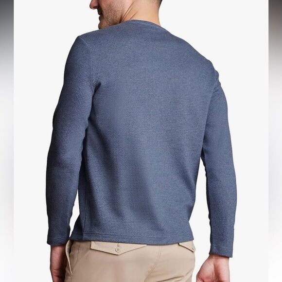 English Laundry Men’s Long Sleeve Crewneck Regular Fit Shirt - Picture 2 of 5